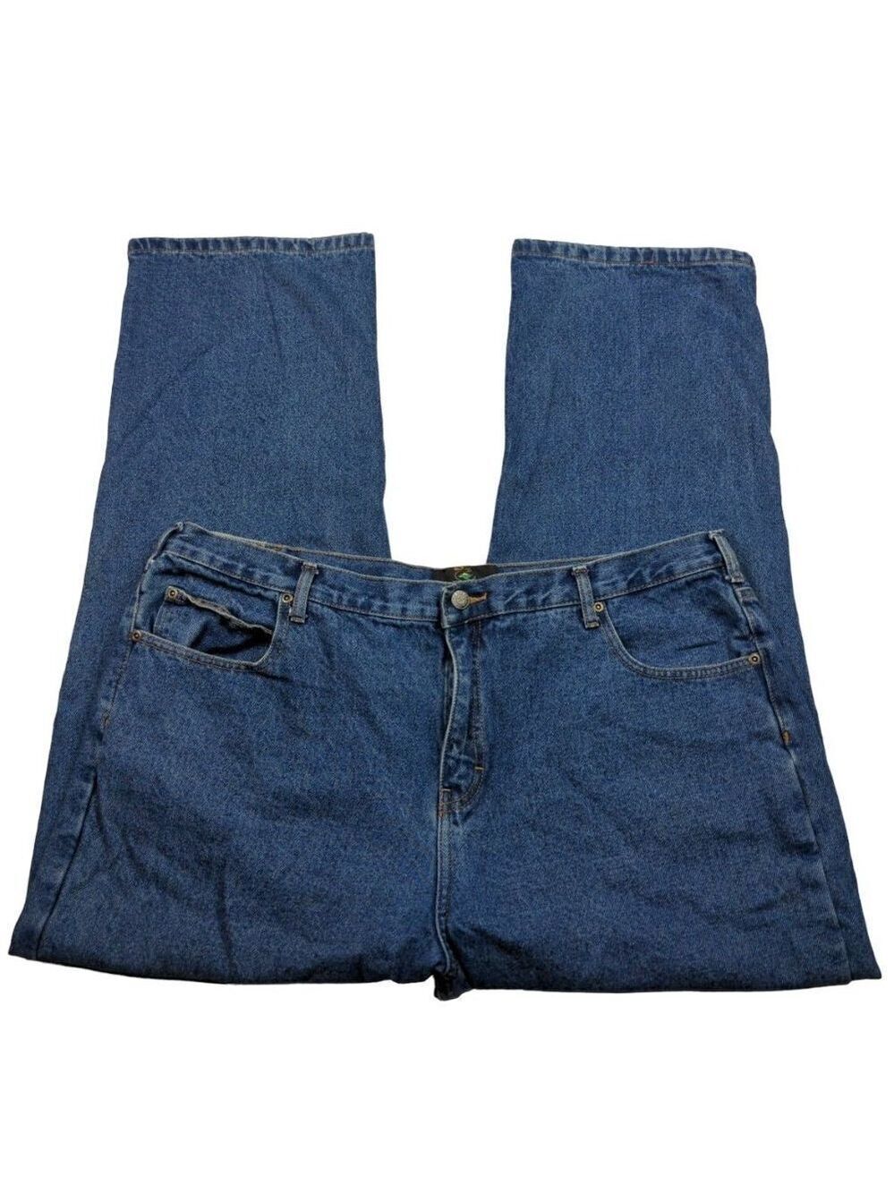 Redhead Men's Straight Leg Jeans 42x30 Flannel Lined